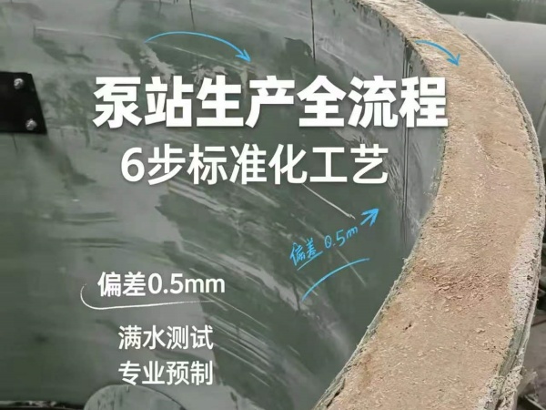 樹脂混凝土一體化預製泵站